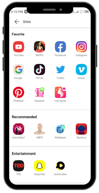 Supports 1000+ Websites