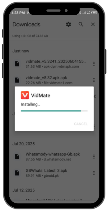 vidmate screenshot 2 (2)